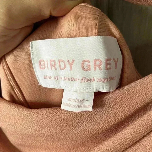 Birdy grey bridesmaid Ash Style dusty rose size medium - Picture 4 of 8